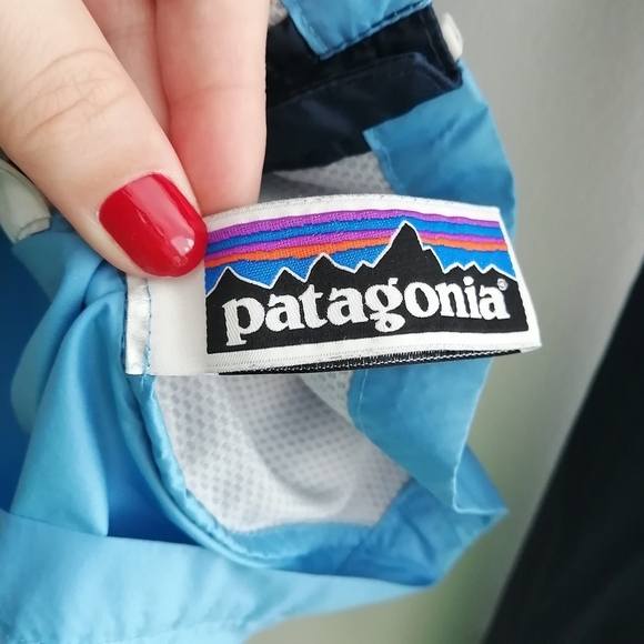 Patagonia Light Hooded Windbreaker Jacket Boy's Size XXL (Fits Woman's S/M) - Picture 11 of 16